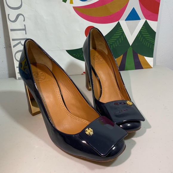 Tory Burch / Bright leather square toe - Picture 3 of 6